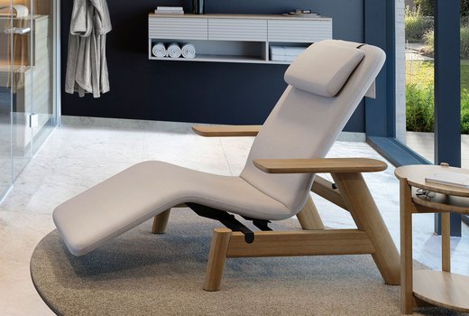 Wellnessliege SOMRA mit Wärmefunktion