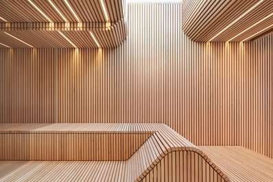 Maßgefertigte Sauna