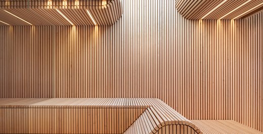 Maßgefertigte Sauna