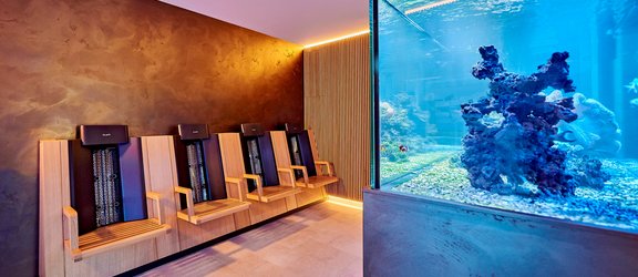 KLAFS Hotel Referenzen © Der Birkenhof Spa & Genuss Resort, Fotograph: Germann Popp Birkenhof Spa Infrarotsitze