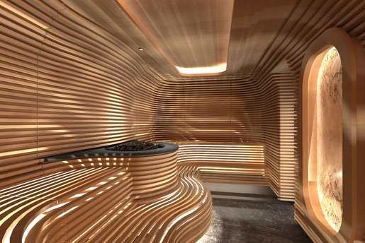 Rendering Sauna