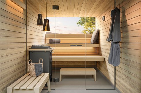 Moderne Gartensauna kaufen