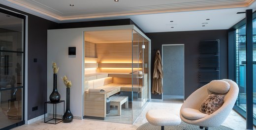 Sauna SHAPE mit Yachtfeeling