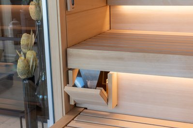 Sauna SHAPE mit Yachtfeeling