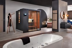 KLAFS S1 Sauna im Bad
