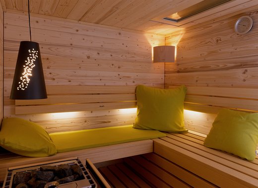 Sauna HOME mit Zusatzausstattung