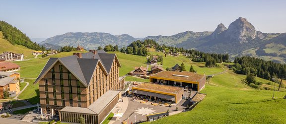 Hotel Stoos Lodge Schweiz: Saunieren über den Wolken