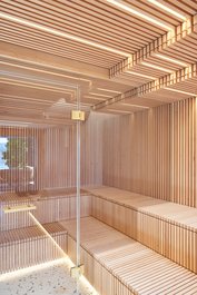 Maßgefertigte Sauna