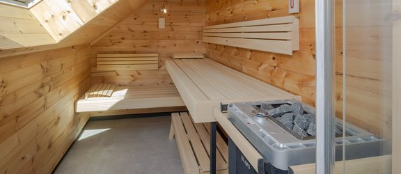 Sauna PREMIUM als ma&szlig;gefertigte L&ouml;sung