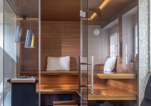 Maßgefertigte Sauna AURA