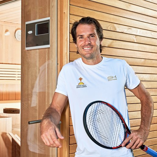 Tommy Haas hat Zeit seiner langen Karriere nur wenig Gelegenheiten ausgelassen, um den „perfekten Abschluss des Tages“ zu genießen: einen ausgiebigen Gang in die Sauna.