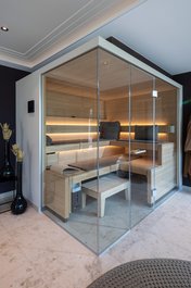 Sauna SHAPE mit Yachtfeeling