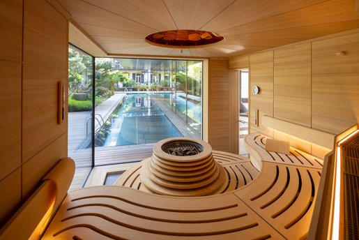 maßgeschneiderte Sauna DOME