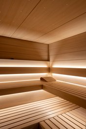 Sauna SHAPE mit Yachtfeeling
